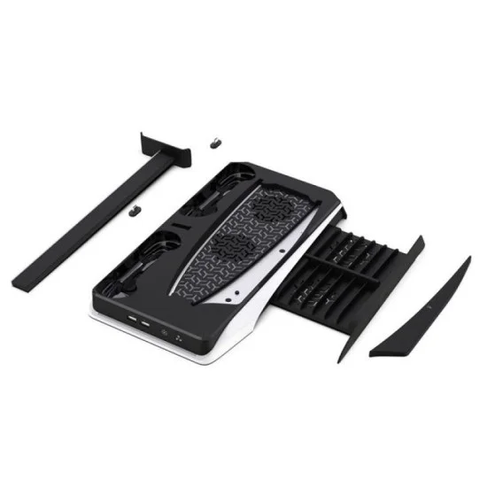 Porodo Gaming Multi-Function PS5 and Headphone Cooling and Charging Hub
